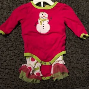 3 months Christmas $10 (only worn once)